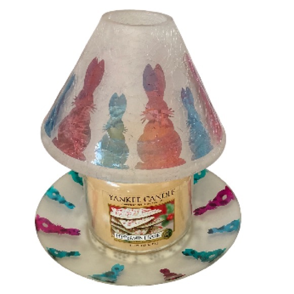 Yankee Candle Accents Yankee Candle Candle Topper And Plate Easter